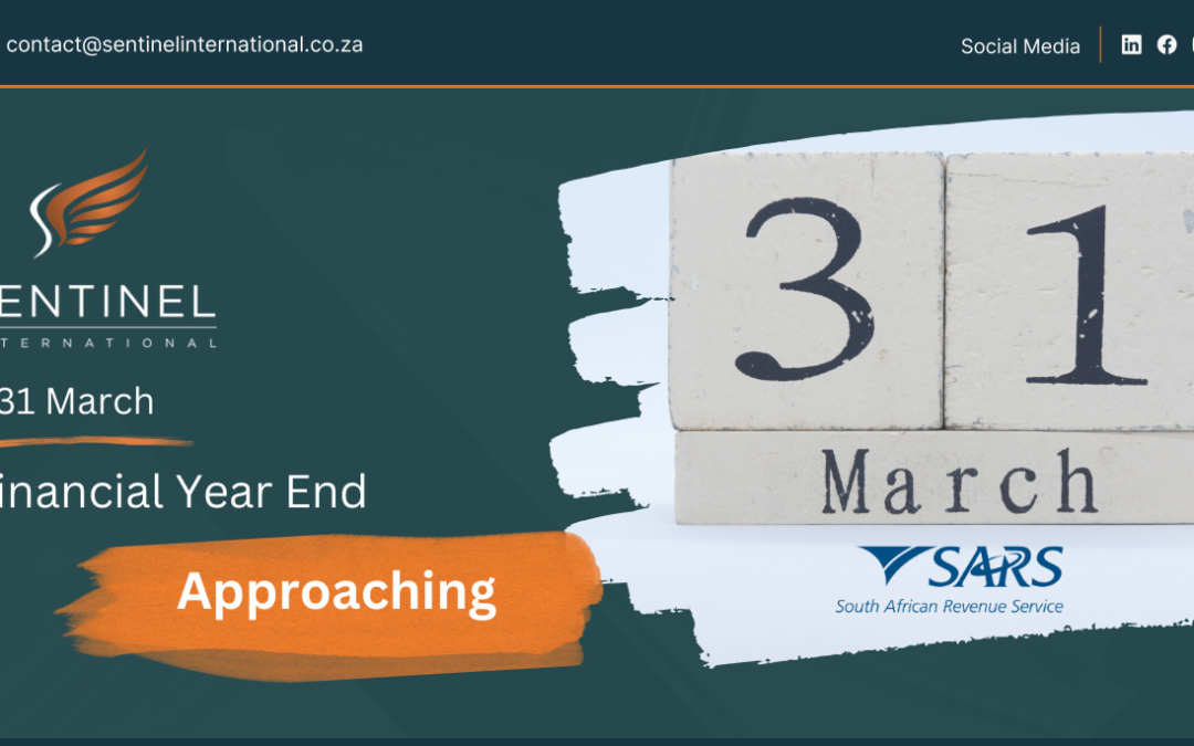 NEWSFLASH – SARS Financial Year End